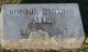 Whiting Allen, Bonnie headstone